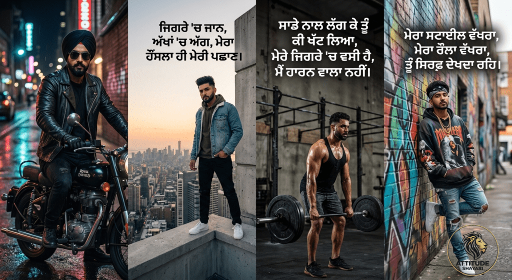 Punjabi Shayari Attitude
