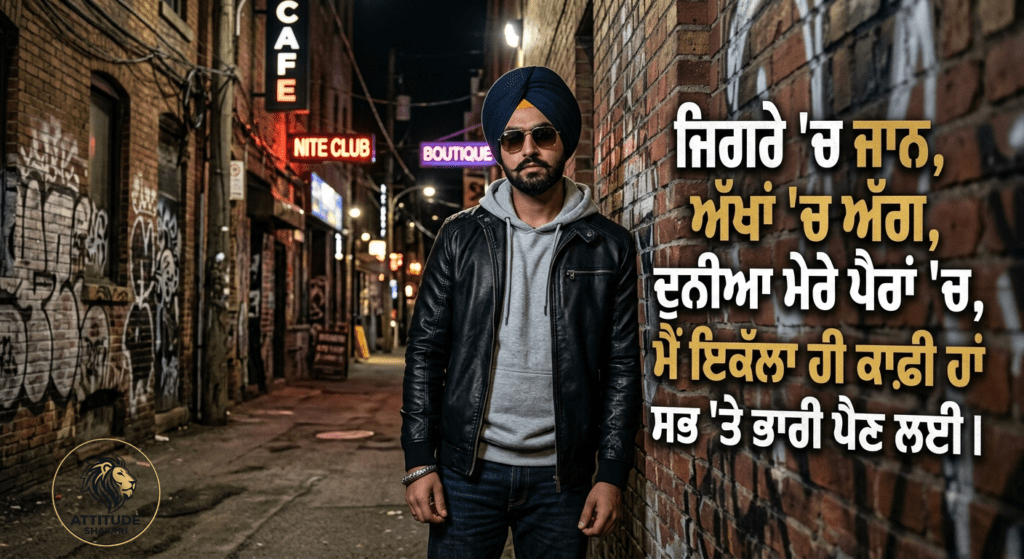 Punjabi Shayari Attitude