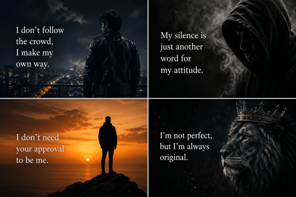 Attitude Shayari English