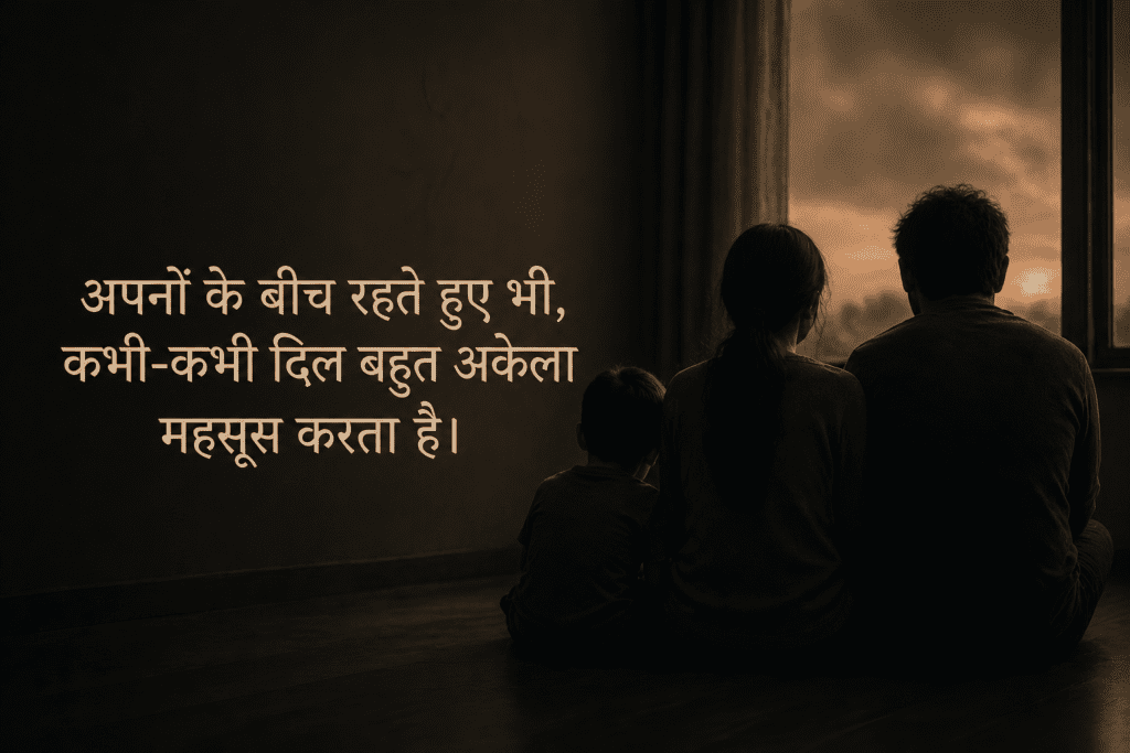 Family Sad Shayari