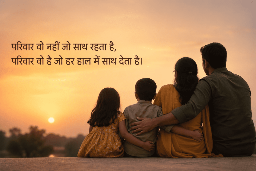 Family Sad Shayari