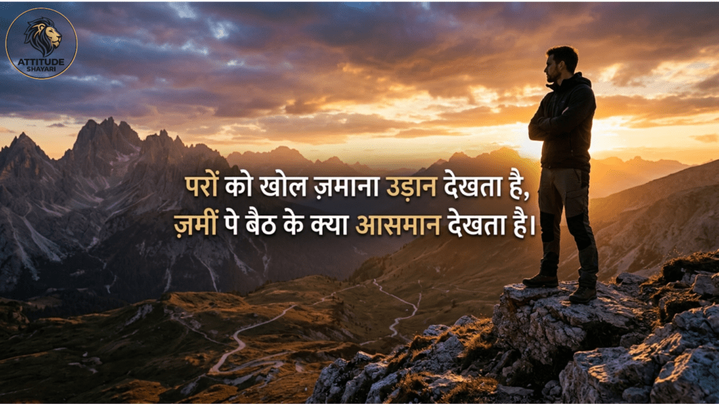 Attitude Motivational Shayari