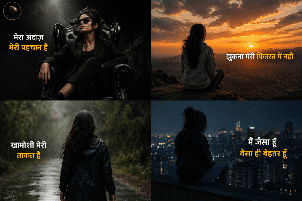 Attitude Status in Hindi