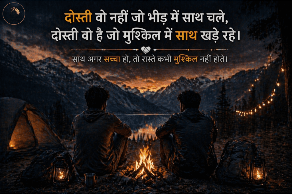 Dosti Attitude Shayari