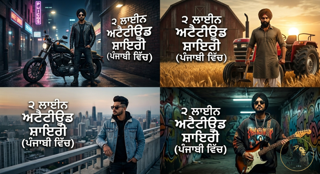 Punjabi Shayari Attitude