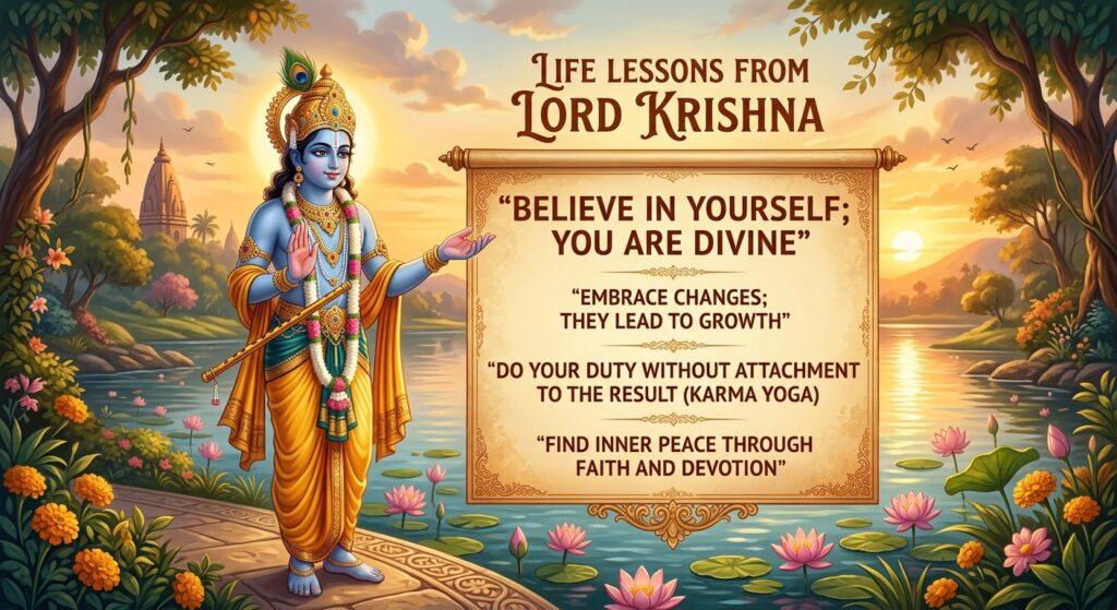 Positive Krishna Quotes On Life