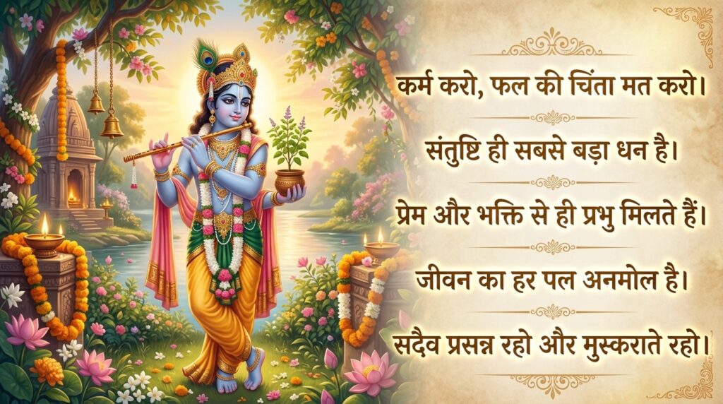 Positive Krishna Quotes On Life
