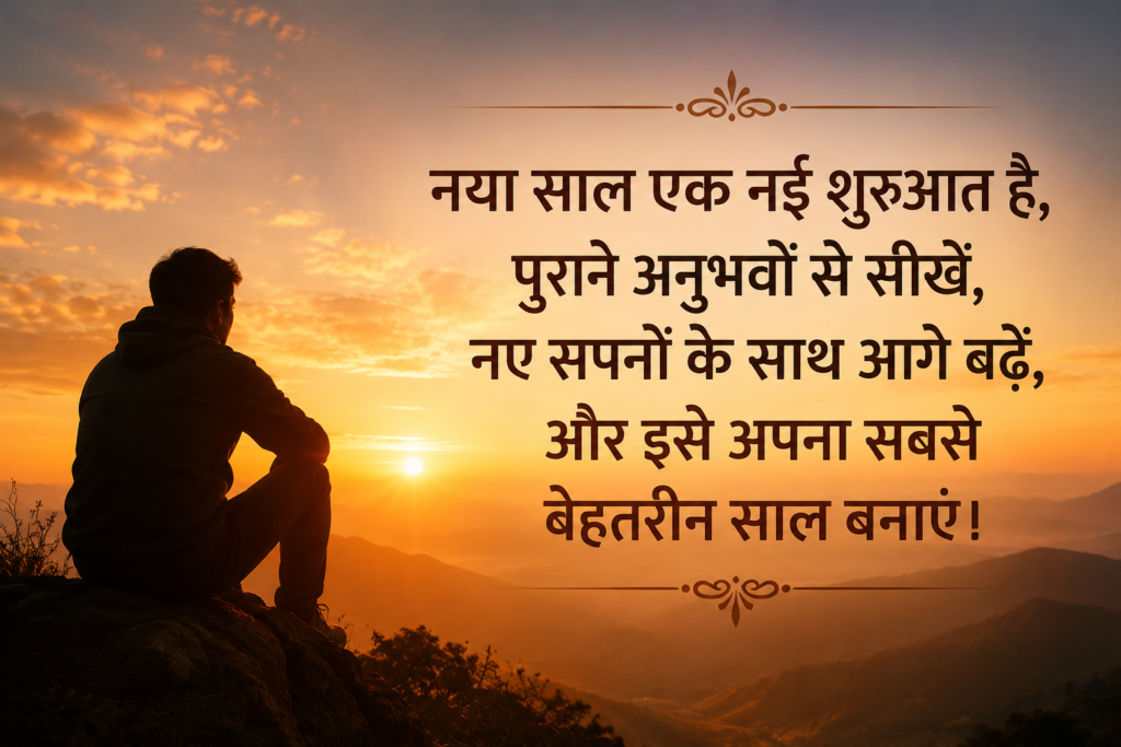 Motivational New Year Shayari